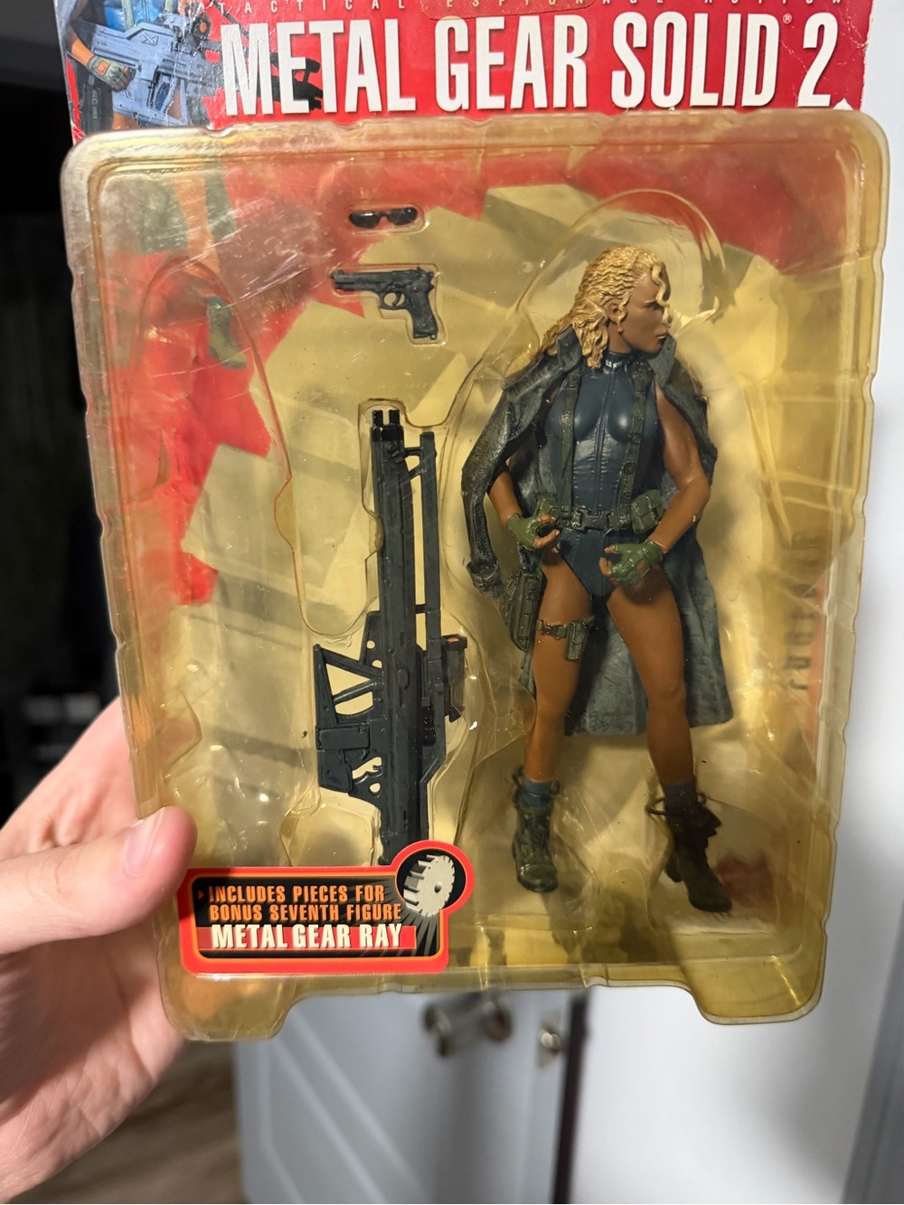 McFarlane Toys Metal Gear Solid 2 Fortune Helena Dolph Jackson Figure MGS2